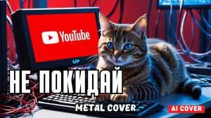 Не покидай (Ai cover) - Metal Cover