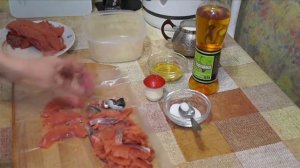 СОЛЕНАЯ ГОРБУША "ПОД СЕМГУ"