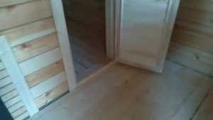 Баня 3х5 из бруса 150х150 с террасой 4х3.