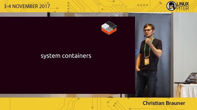 [RUS] Christian Brauner: "System Containers" смотреть онлайн