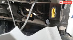 Peugeot Expert Van OBD ( On Board Diagnostic) socket Location