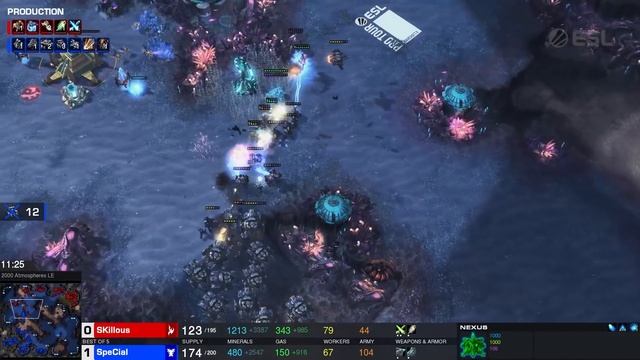 [SC2] SKillous (P) vs. SpeCial (T) | ESL Open Cup EU #123 смотреть онлайн