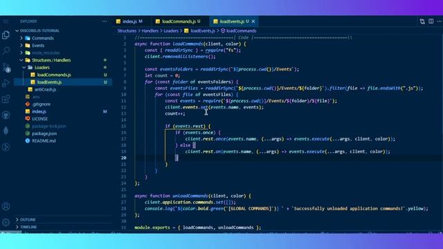Discord.js v14 - How To Make a Discord Bot #2 | COMMAND & EVENTS HANDLER