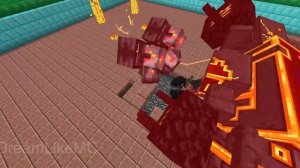 Late Game Golem vs L_Ender 's Cataclysm | Minecraft Mob Battle