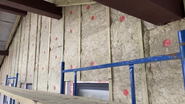 Дом ШАЛЕ из ГАЗОБЕТОНА 230 м2 ВЕНТ ФАСАД Имитатор БРУСА Штукатурка ФАСАДА Бетонная ЛЕСТНИЦА смотреть онлайн