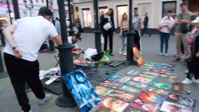 Улица Баумана в Казани,улица мастеров. смотреть онлайн