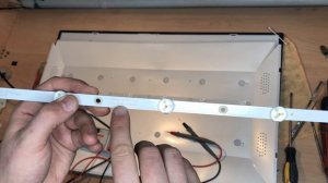 Сломался ЖК телевизор, пропало изображение, черный экран, звук есть Panasonic TX-32ER250ZZ.