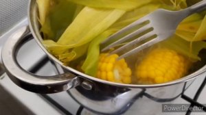 КУКУРУЗА? молочная . Варим  початки молодой кукурузы.