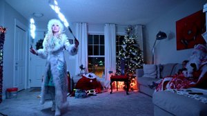 Новогодний утренник дома. Дед Мороз и Снегурочка пришли в гости к Мирославе. Волшебство.