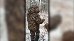 Охота на лося в Оренбургской области.