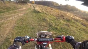 Покатушка на питбайке motoland apex 125