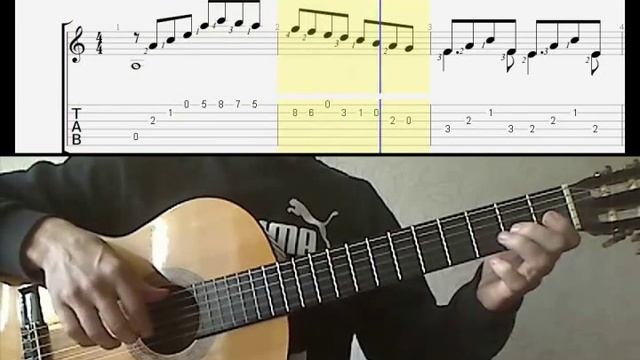 Ручеек джулиани на гитаре. Этюд 1 для гитары. Этюды разбор на гитаре. Л панайотов этюд табы. Гитарные этюды для начинающих.