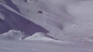 First tracks... Nick & Woody off piste @ La Thuile