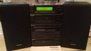 Panasonic sc-ch31, проигрывание CD.
