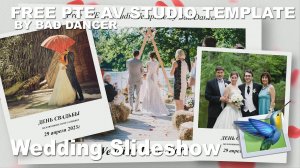 Free PTE AV Studio Pro Template - Wedding Slideshow ID 03042023