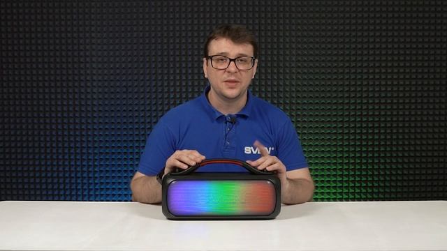 SVEN PS-360 – портативная колонка с защитой от воды и динамической RGB подсветкой ?ОБЗОР от SVEN?