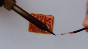 Как покрыть плату тонким слоем олова.