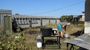 Перосъемная  машина своими руками. Качественный ощип бройлеров.