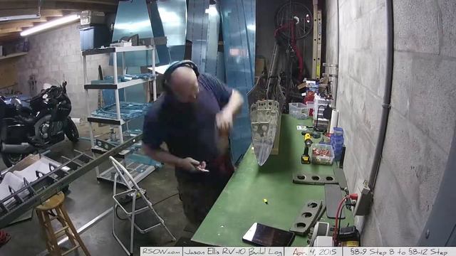 RV-10 Empennage Section 8-9 to 8-12 смотреть онлайн