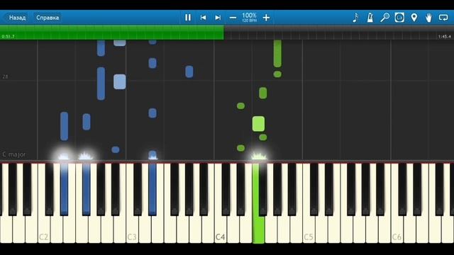 ?«Сиреннэр» - Хания Фархи (видеоурок, piano tutorial) смотреть онлайн