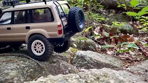 New WPL RC C54-1 Toyota LC80 First Mods First Run!