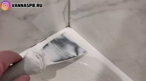 Очередная достаточно простая реставрация ванны методом «Наливного акрила»