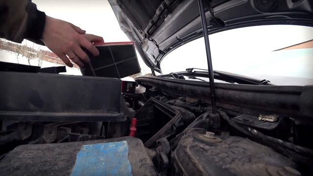 ТО ЗАМЕНА ВОЗДУШНОГО ФИЛЬТРА | Рено Меган 3 | dci k9k | Флюенс | Сценик 3 | Renault Megane III