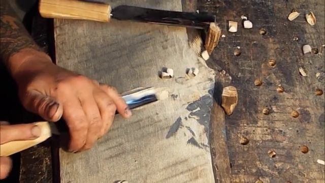 Полукруглые стамески для резьбы по дереву от Никиты Баулина. Обзор