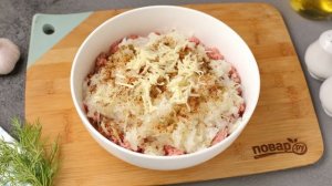 Сибирские пельмени с чесноком