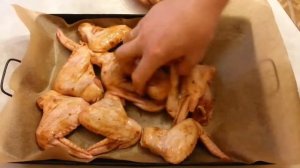 куриные крылышки барбекю в духовке