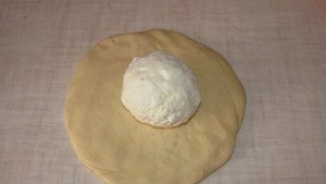 Хачапури на кефире на сковороде