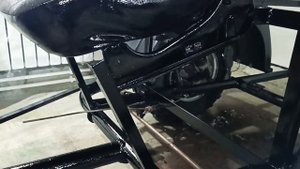 телега для мотоблока из  рамы колясок