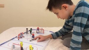 НАСТОЛЬНЫЙ ХОККЕЙ PLAYMOBIL HOCKEY ARENA 5594 игровой набор с хоккеистами ПЛЕЙМОБИЛ