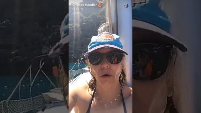 Chelsea Handler on holidays - snapchat - july 6 2016