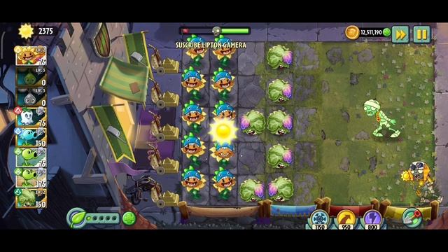 ?СОЗДАЛ УРОВЕНЬ С РАСТЕНИЕМ HEADBUTTER? | PlantsVsZombies2 смотреть онлайн