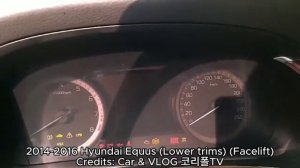 Evolution of Hyundai Equus / G90 chimes | 현대