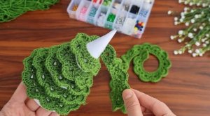 3D?Елочка крючком ??? Готовимся к новому году ?