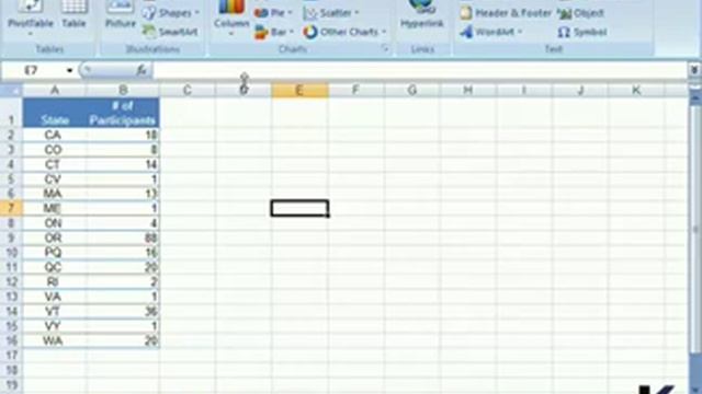 Excel 2007 Tip: Creating Charts смотреть онлайн
