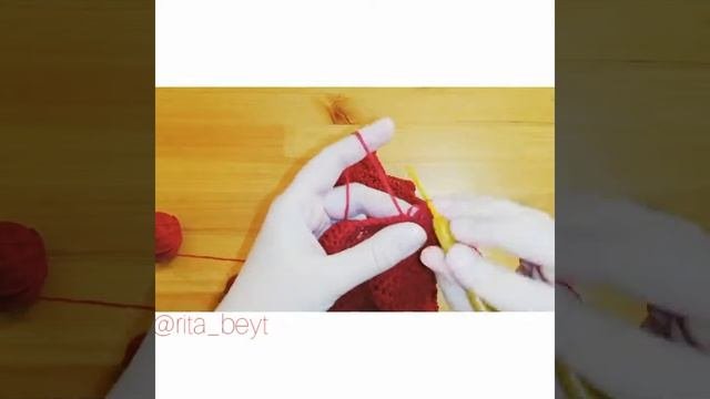 Как перейти от прямого края на узор 