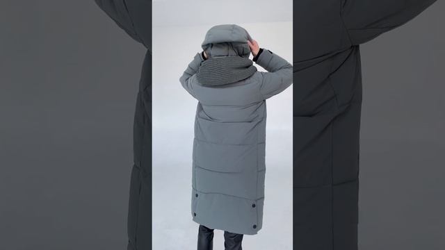 Женский пуховик OHARA на био-пухе. Артикул CB-21701 смотреть онлайн