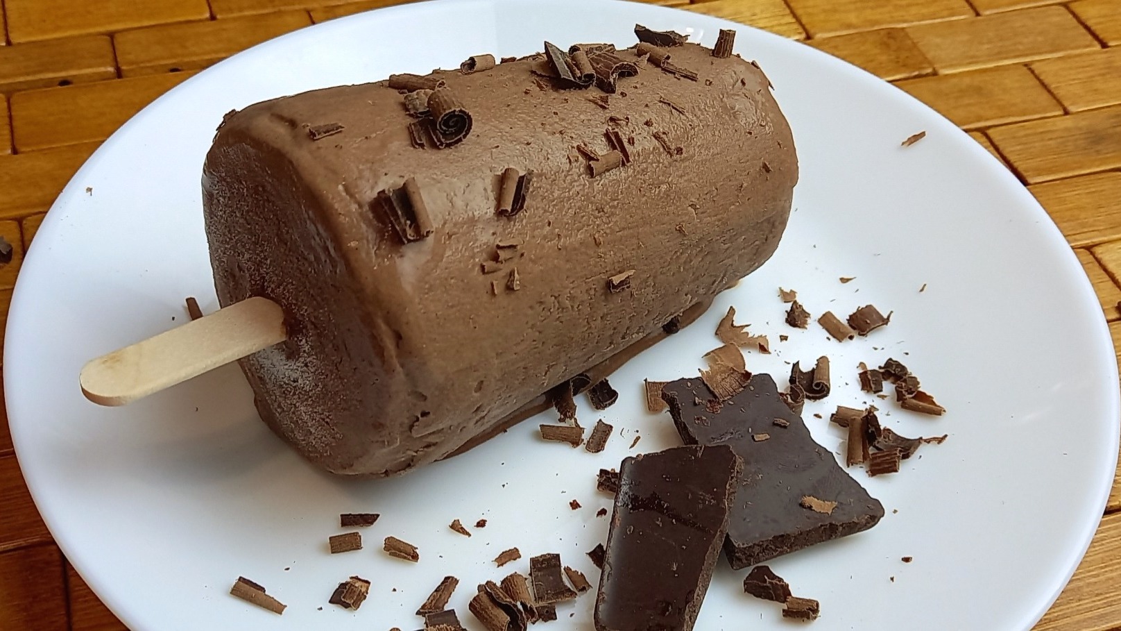 Домашнее шоколадное мороженое. Без лактозы, из кокосового молока.