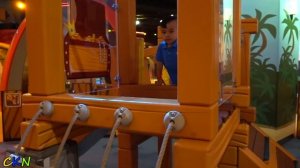 Biggest Angry Birds Indoor Activity  Park Fun Childrens Video CKN