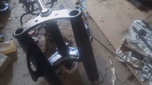 СБОРКА РУЛЕВОЙ СОСТАВЛЯЮЩЕЙ НА МОТОЦИКЛ МИНСК!!! 2Часть