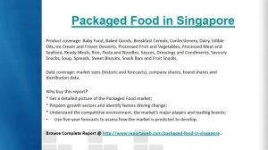 Packaged Food in Singapore