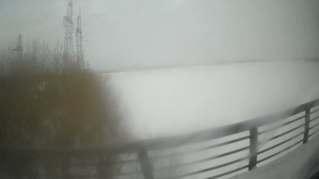 Вид на реку "Самарка" -зимой 2019 смотреть онлайн