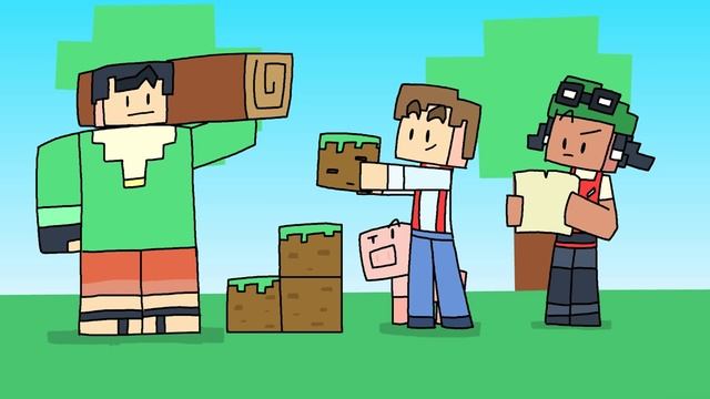 LORE - Minecraft: Story Mode Lore in a Minute! (Русский Дубляж) смотреть онлайн