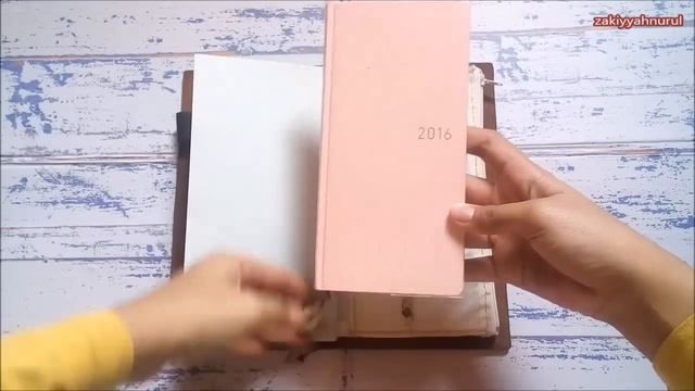 My Midori Travelers Notebook 2016 Setup