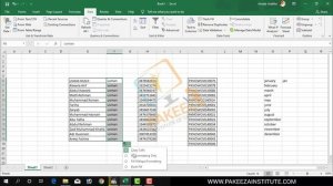 58. Flash Fill  - Class# 58 - Microsoft Excel 2019 Complete Course -Urdu - Hindi