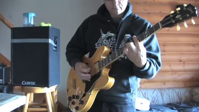 Gibson 345 stereo guitar 70's смотреть онлайн