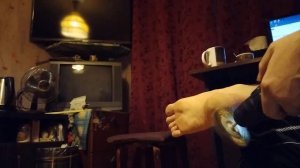 Чистка пяток шуруповёртом !